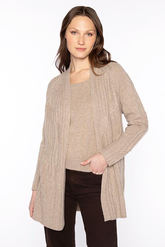 LFSC5-133t KINROSS LUXE CABLE CARDIGAN