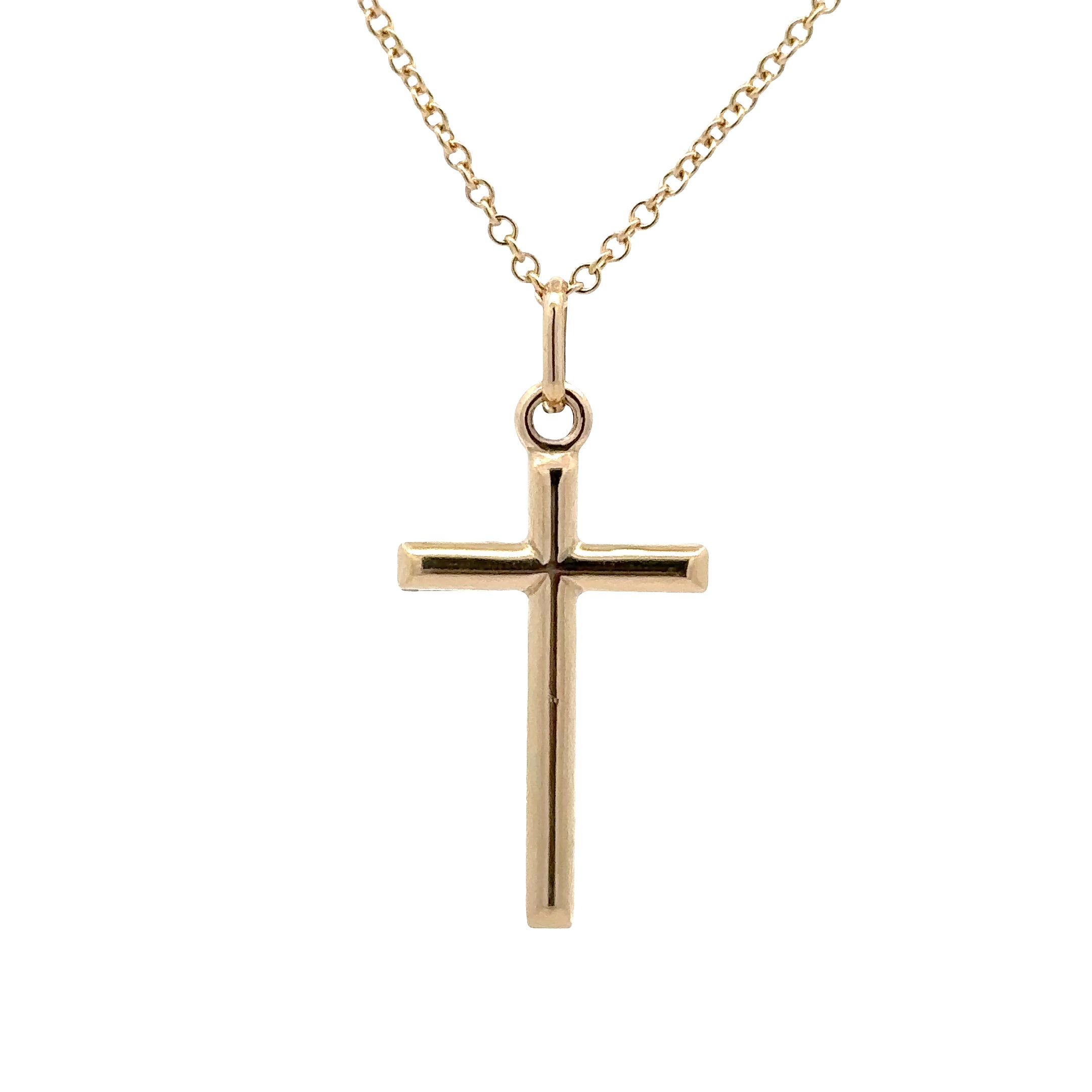 WD1878 14kt Yellow Gold Cross