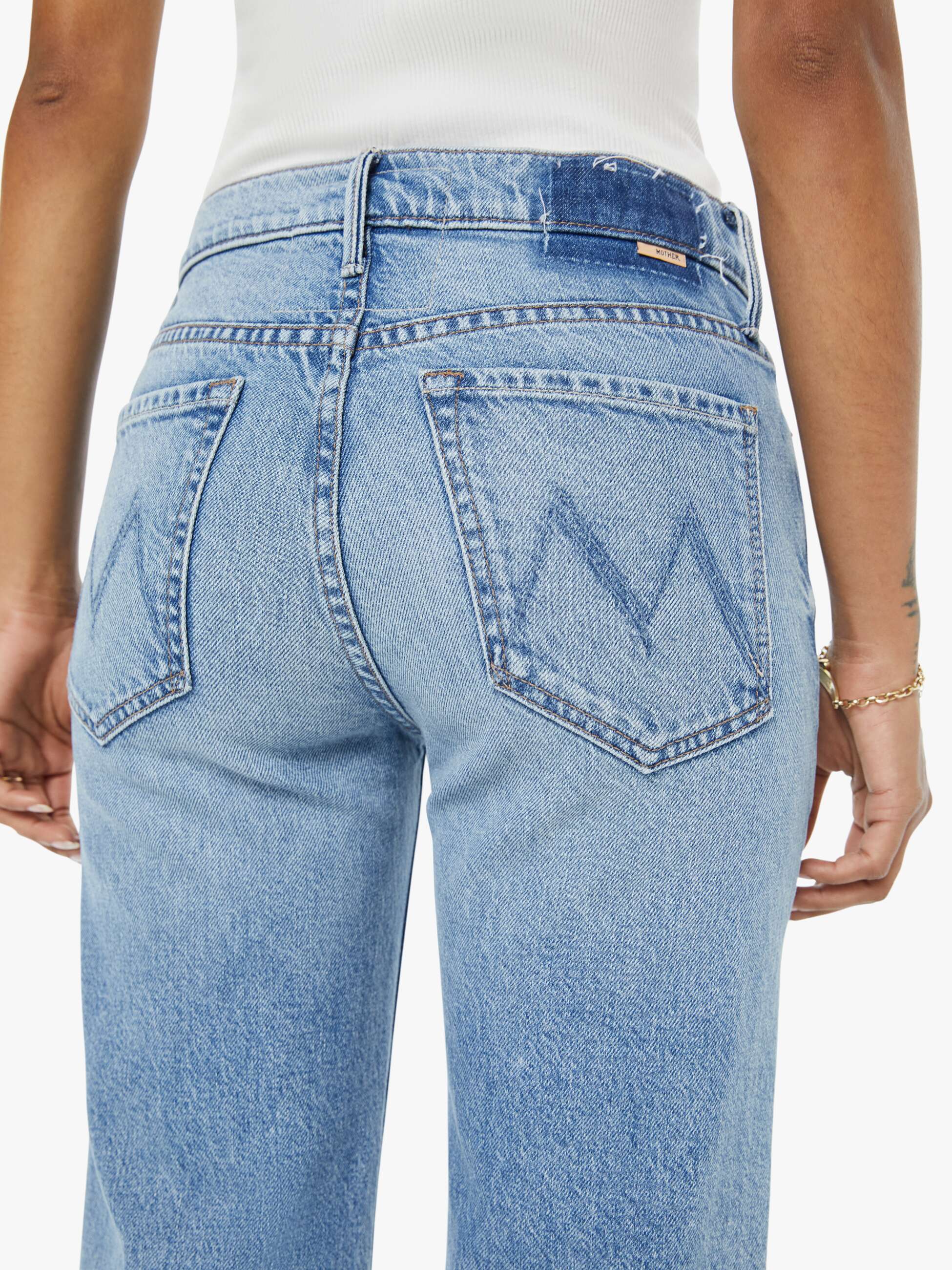 P0065-1296bgw MOTHER Lil Kick It Ankle