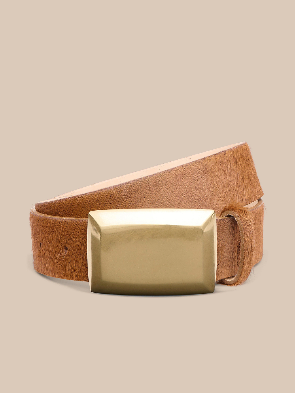 L4007c L'AGENCE The Sierra Plaque Belt
