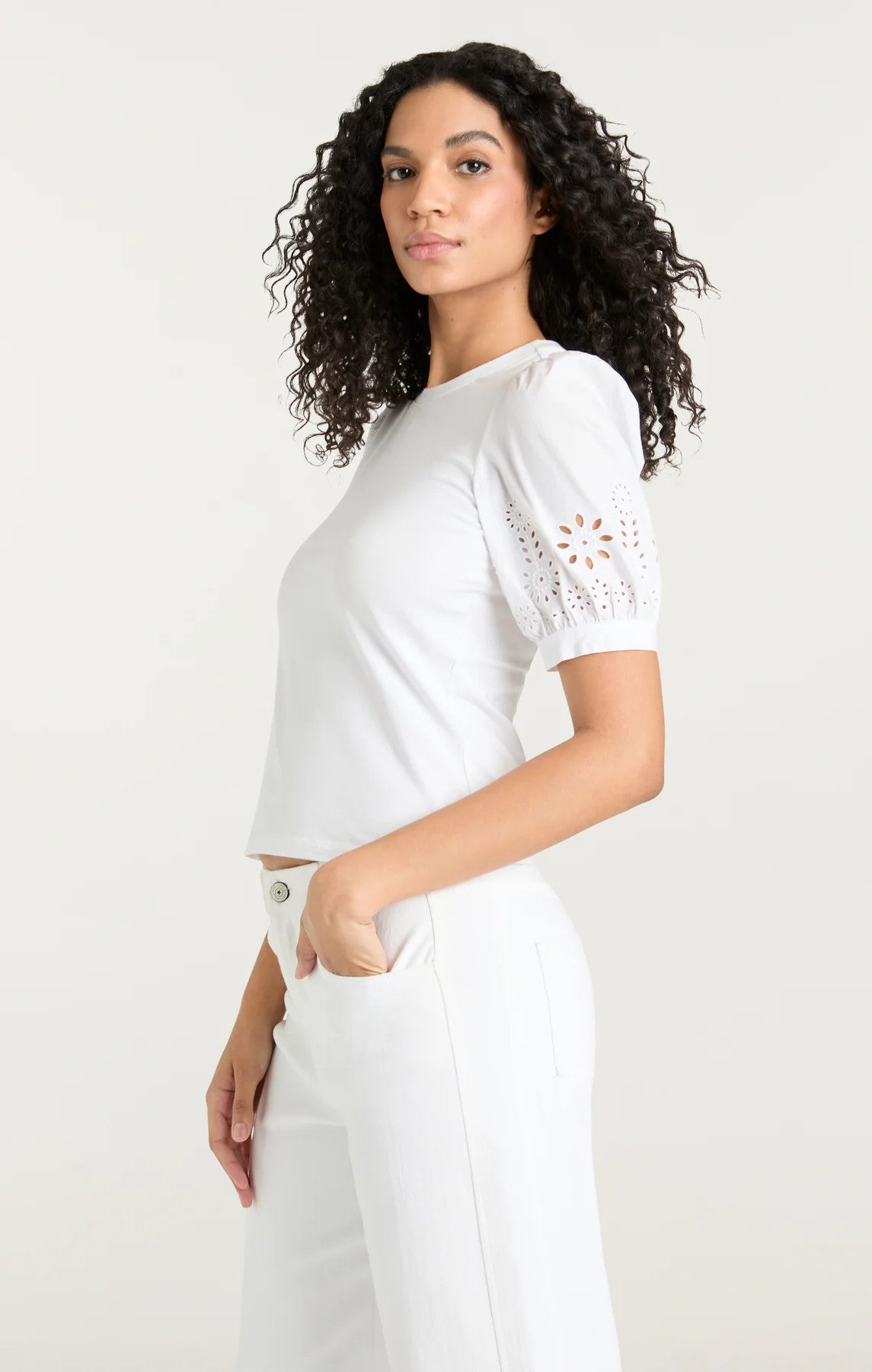 ZT10572280Zwhwh Cinq A Sept Embroidered Mazie Eyelet Coria Top