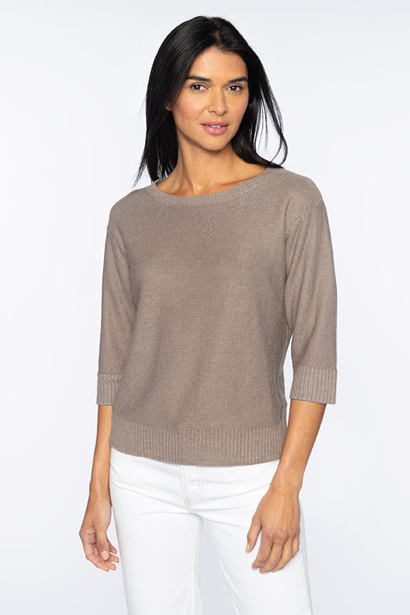 LSSL4-172c Kinross Textured Easy Pullover