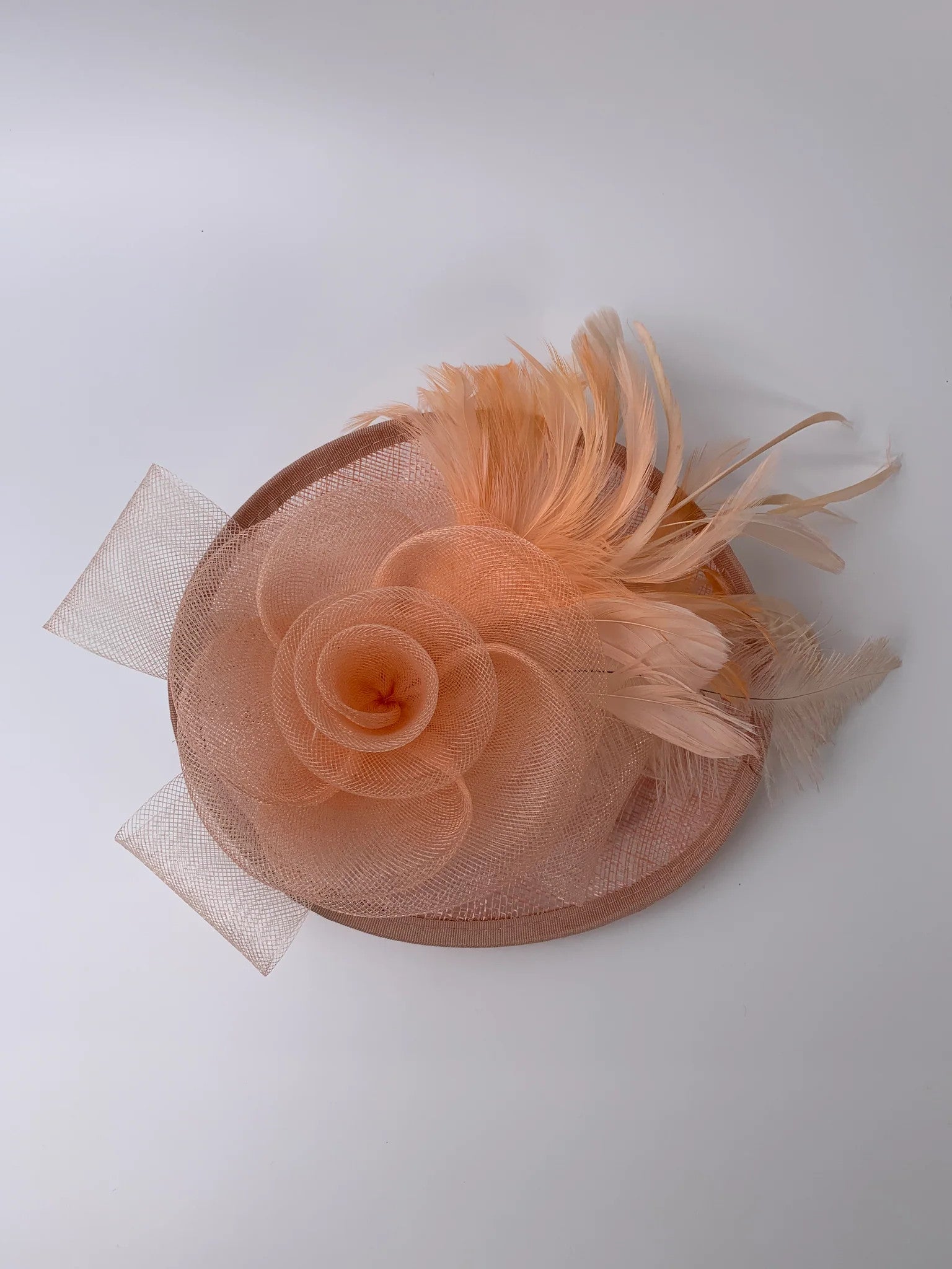 HAT-FLW Floris Linens Flower Fascinator