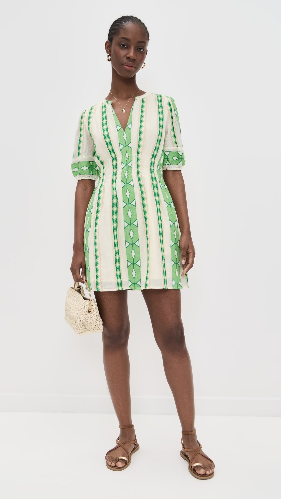 LUCY07l Velvet Split Neck Dress