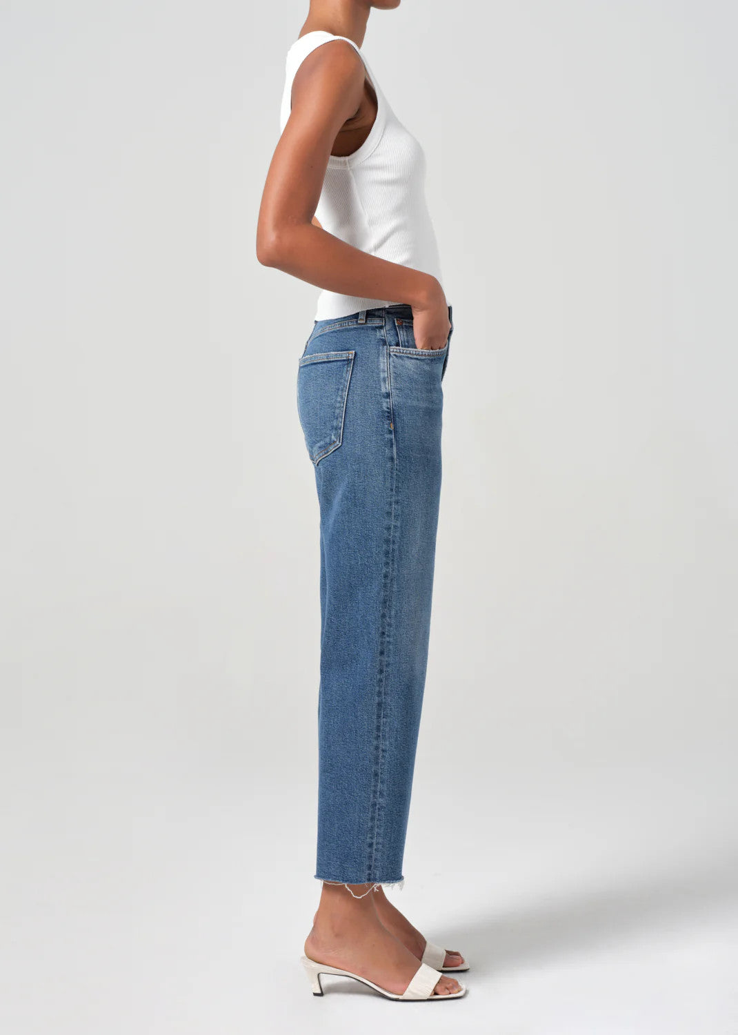 A9190-1256m Agolde Harper Crop Jean