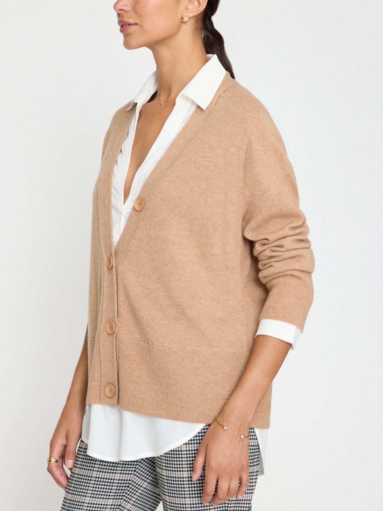 JER3659cmw Brochu Walker Callie Layered Looker Cardigan