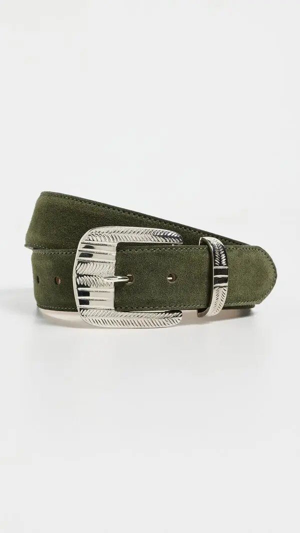 L1024os L'AGENCE The Aya Western Engraved Belt