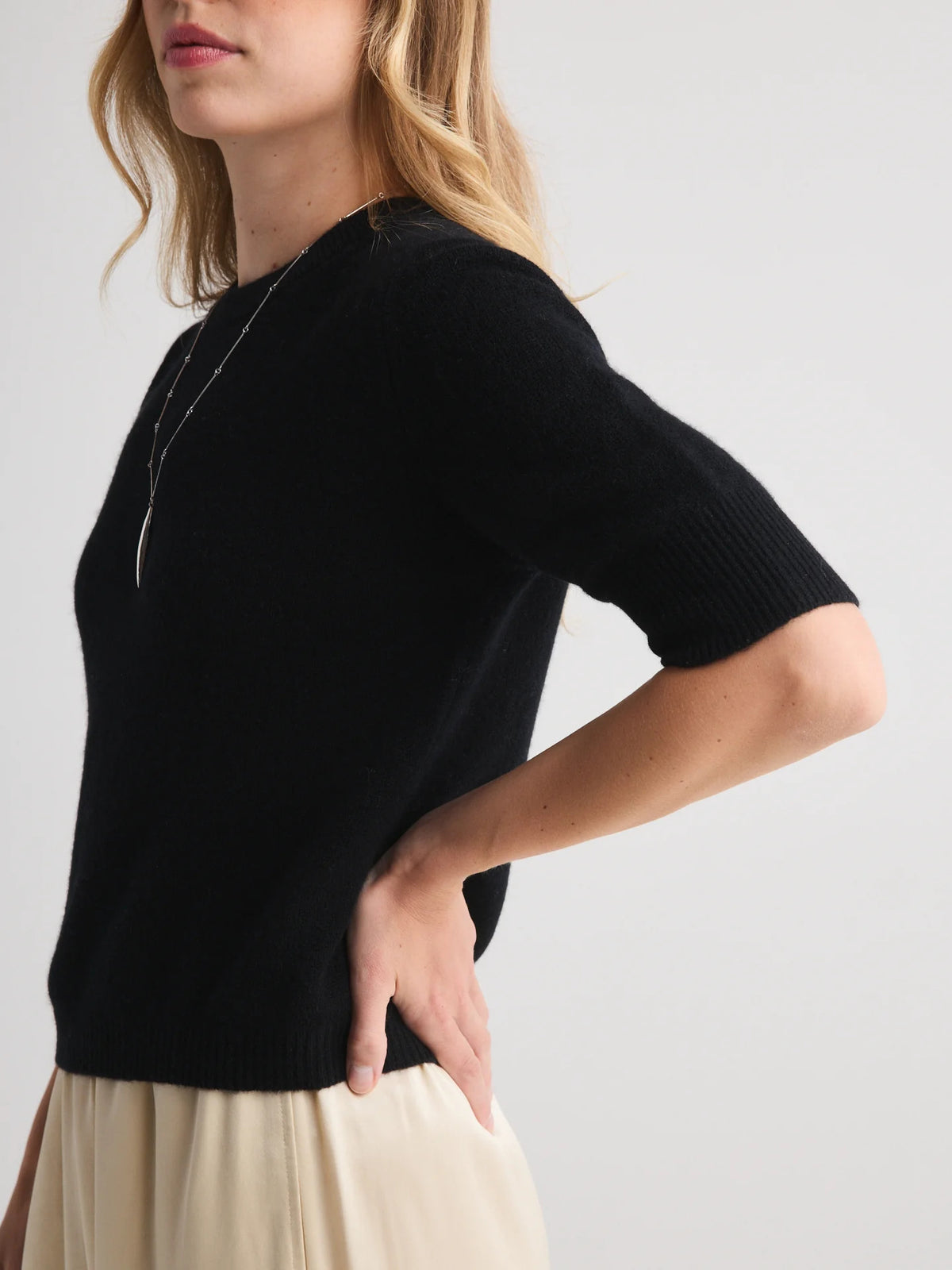 192097bk W.Cashmere The Celina Pullover