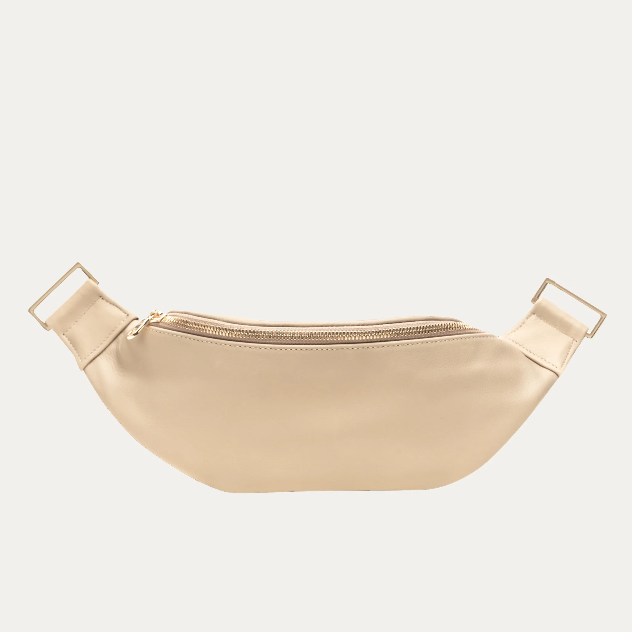 Fanny Pack + Crossbody Bag | Bone + Gold Hardware