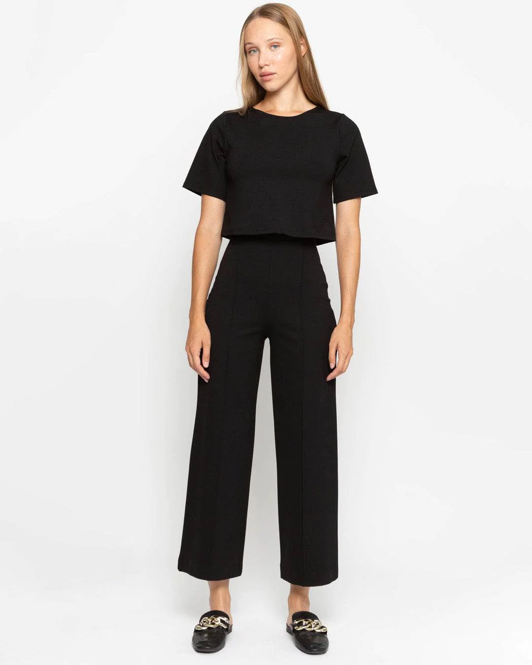 1362b Ripley Rader Ponte Knit Straight Leg Pant