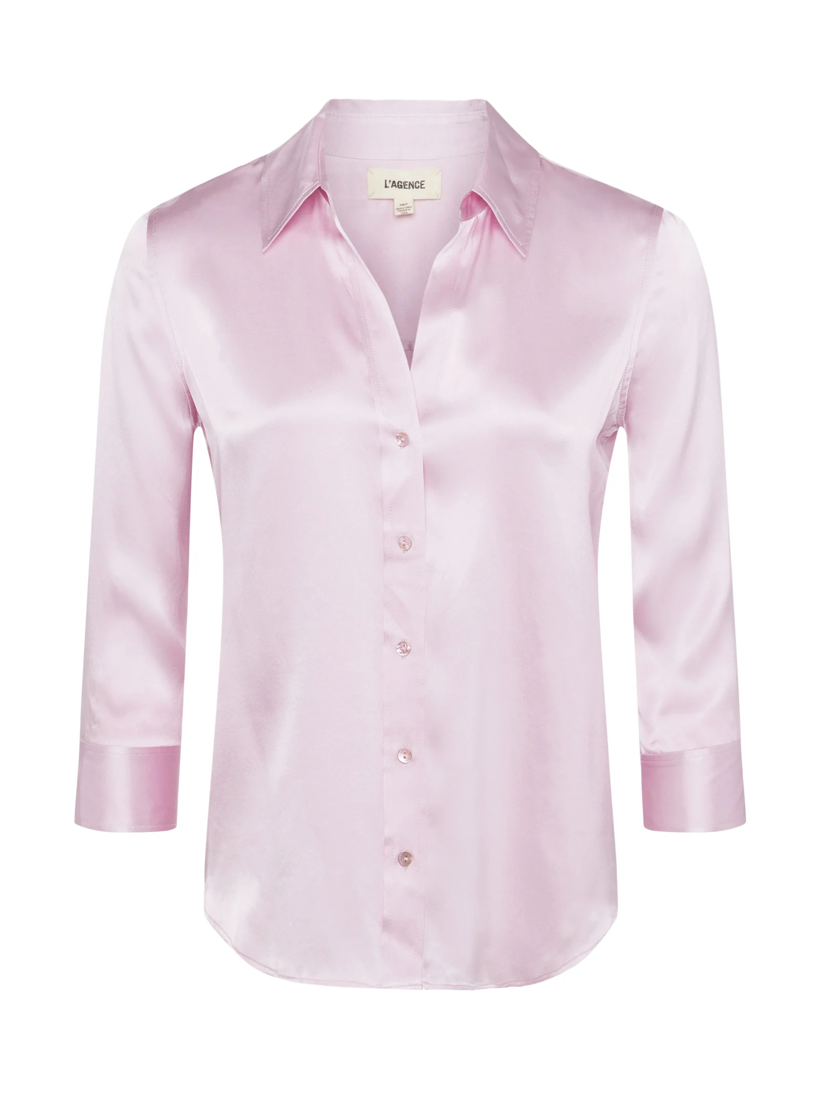 40126CLWllsn L'AGENCE Dani Silk Blouse