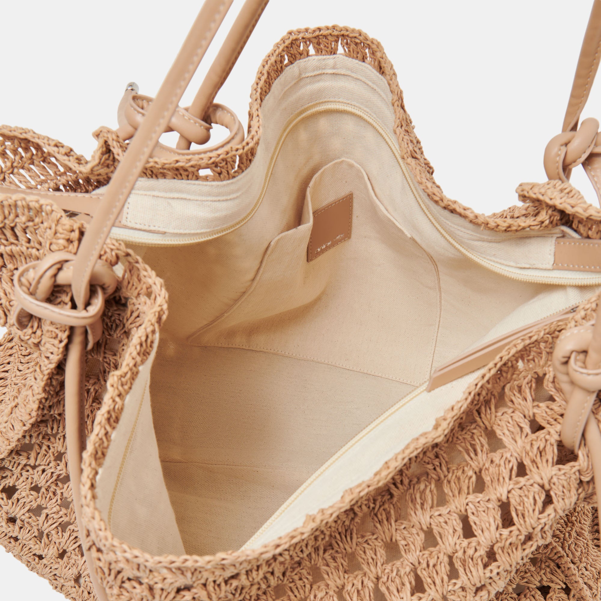 Ravello Dolce Vita Raffia Tote