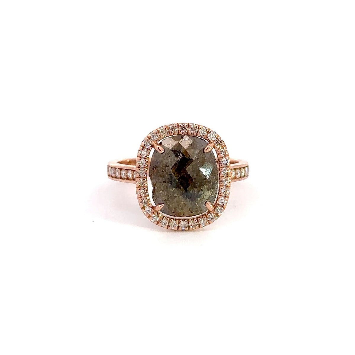 WD1119 Cushion Raw Diamond