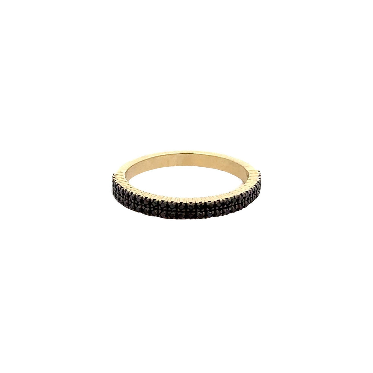 WD1262 Black Pave Band