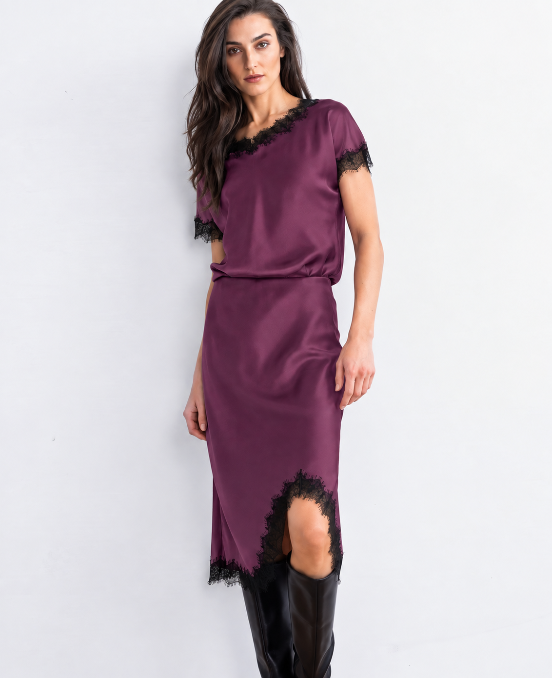 S275c Go Silk Go Lacey Le Skirt