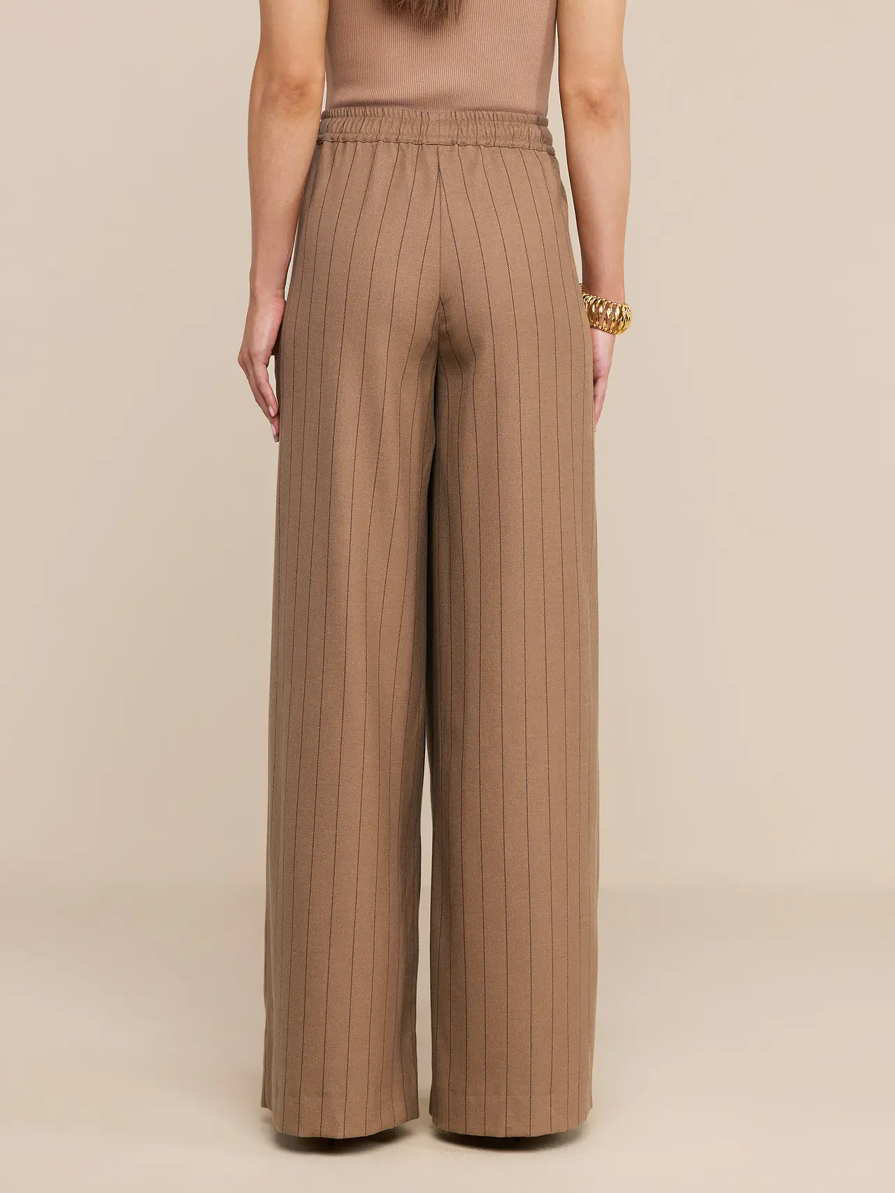 20006GHZm L'AGENCE Connie Drawstring Trouser Pant
