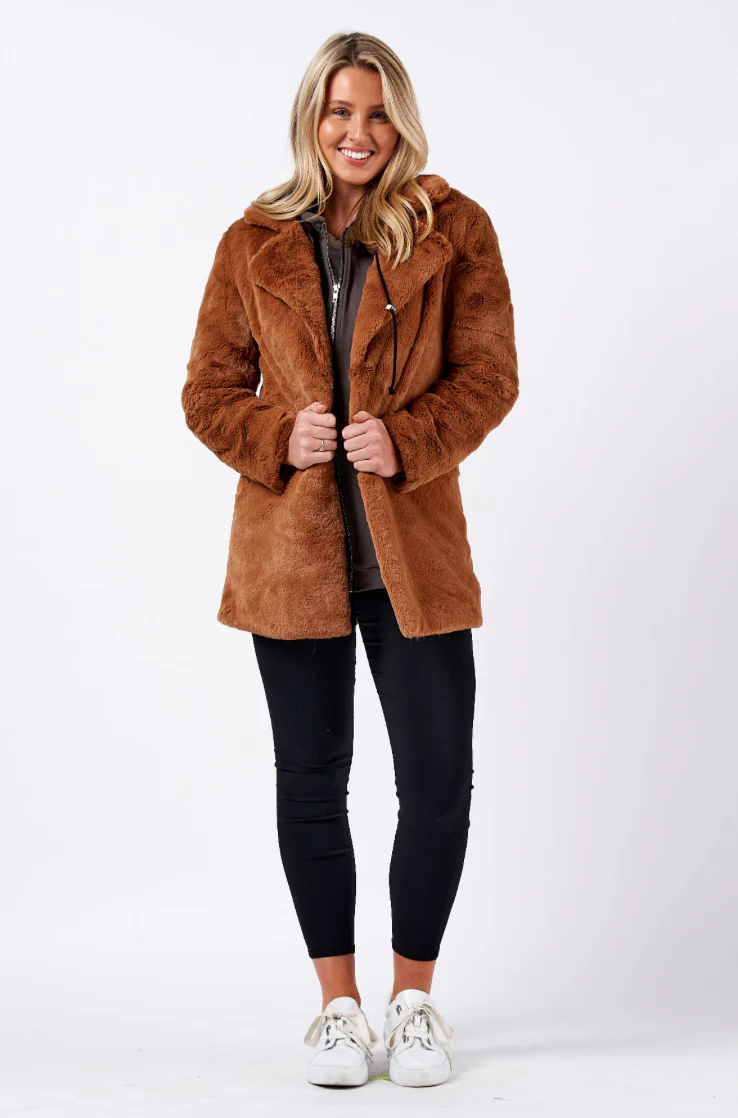 DEA Faux Fur Coat