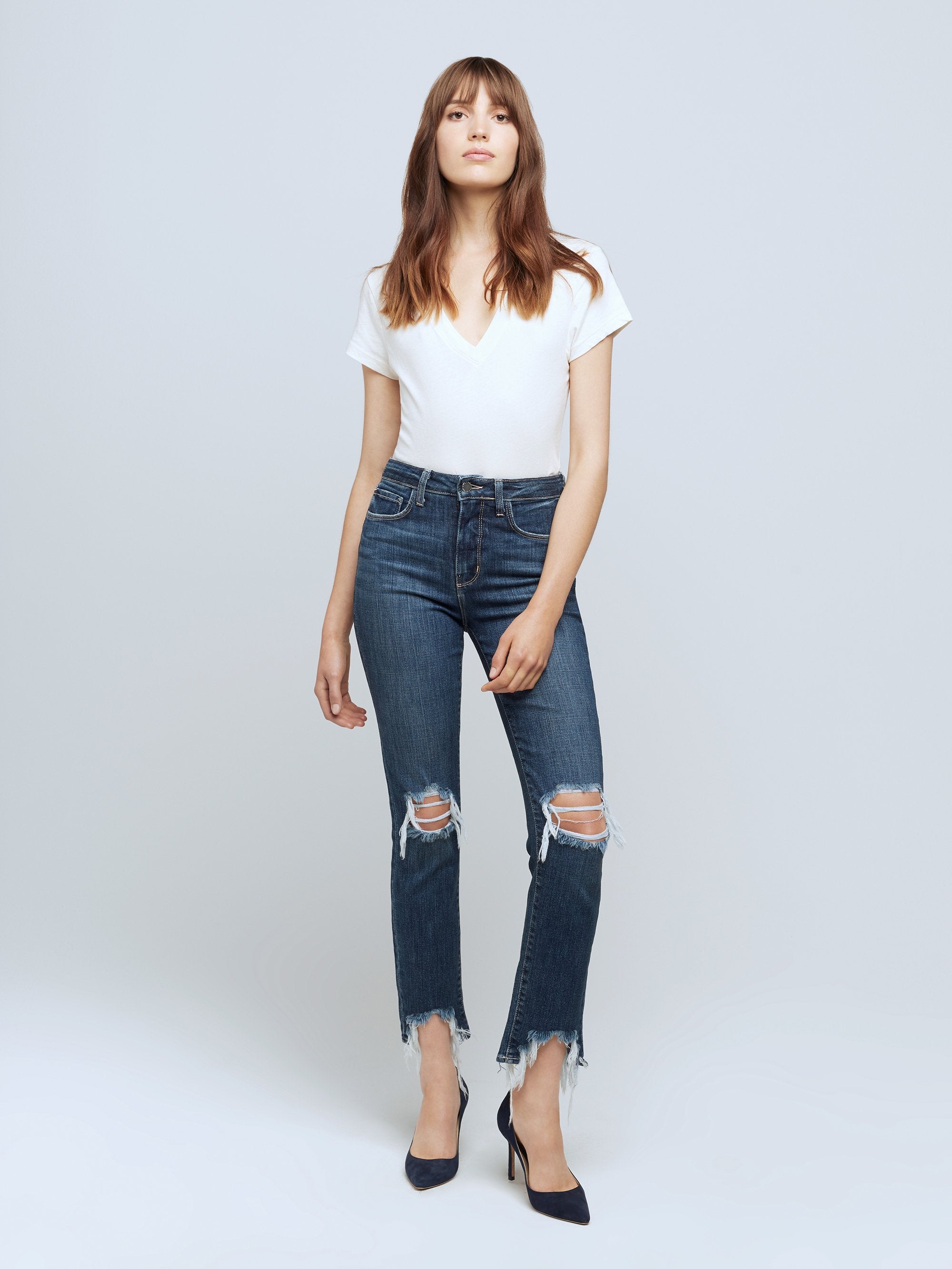 2619BEKD L'AGENCE High Line H/R Skinny